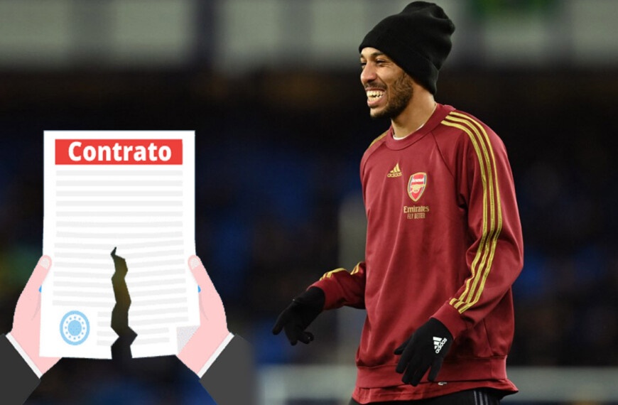 Arsenal could terminate Aubameyang’s contract due to indiscipline