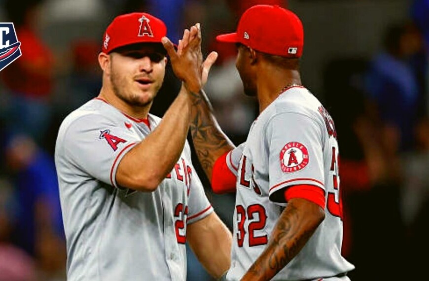BREAKING: Mike Trout himself was in charge of the signing of Raisel Iglesias