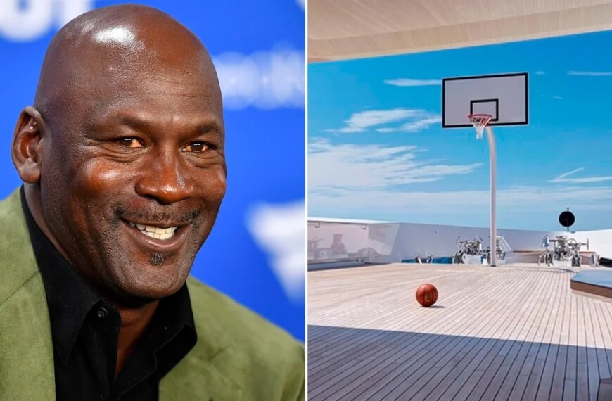 Basketball Court and Private Elevator: Photos of Michael Jordan’s $ 80 Million Yacht