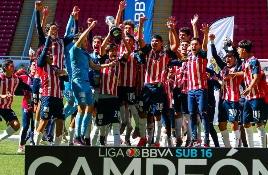 Chivas Sub16 is proclaimed champion and it is the only title of the club