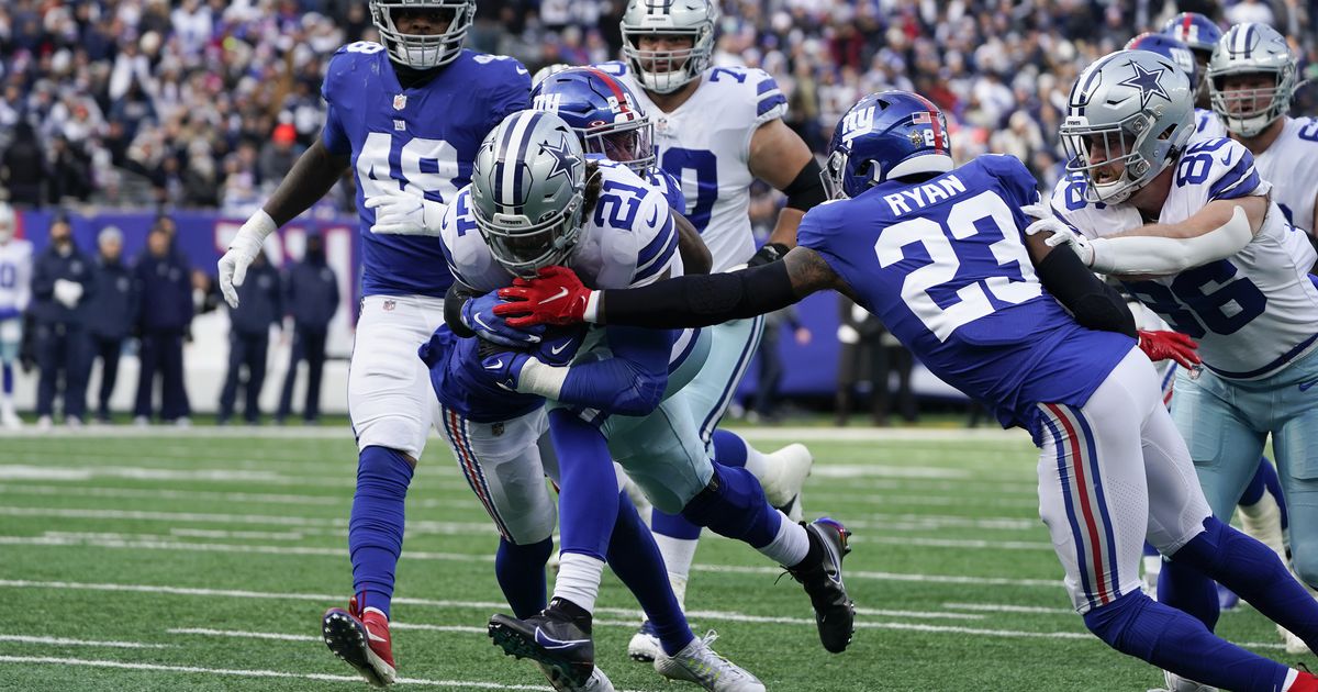 Cowboys Giants scoreboard Dallas knocks on playoff door after triumph in