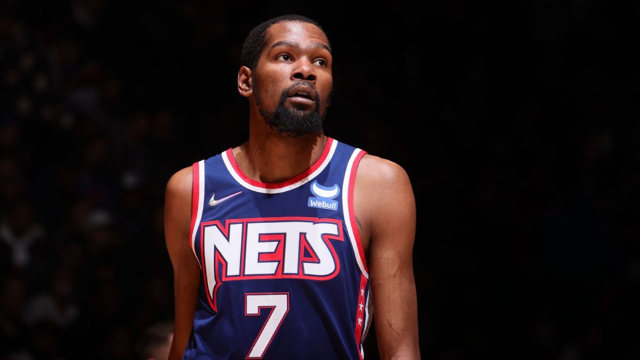 Durant is 8th Nets player in COVID protocol