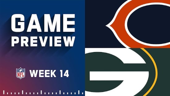 Green Bay Packers vs Chicago Bears LIVE Time Channel Where