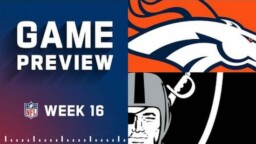 Las Vegas Raiders vs Denver Broncos LIVE Time, Channel, Where to watch Week 16 NFL 2021