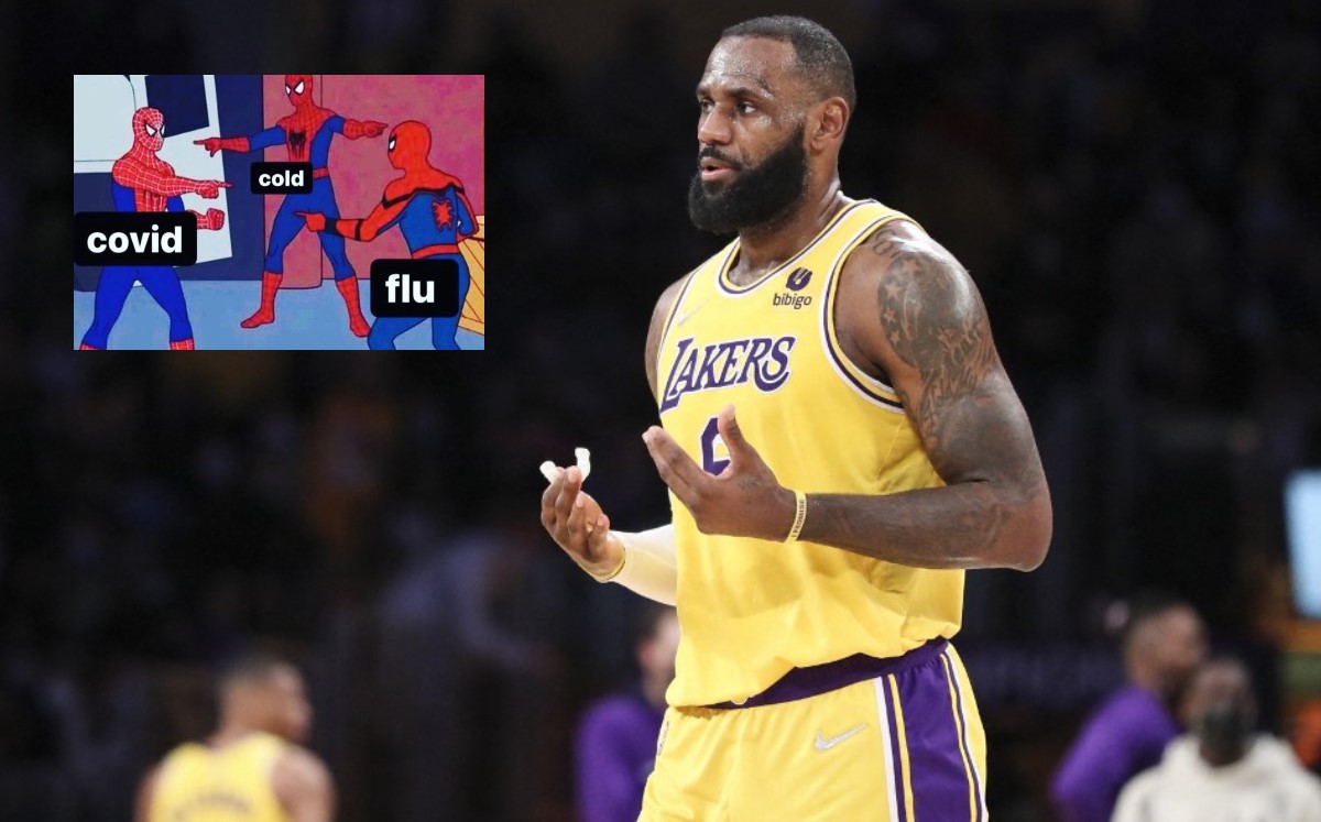 LeBron James mocked Covid 19 with controversial meme they threw it