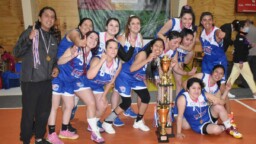 Puerto Varas Women's Branch won the UACH Basketball Championship Puerto Montt headquarters