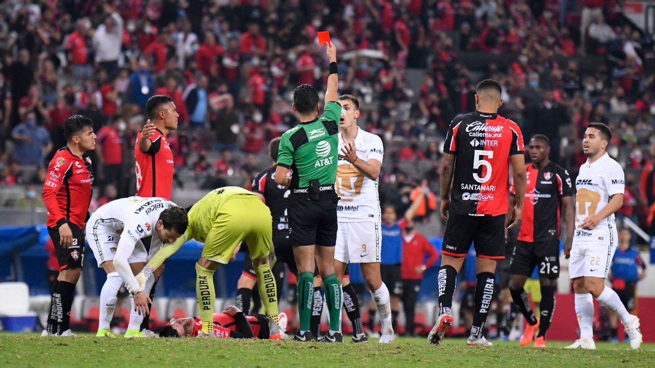 Pumas analyzes protesting refereeing of the semifinal back against Atlas