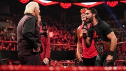 Ric Flair criticizes Seth Rollins for being scared after being attacked by a viewer on RAW