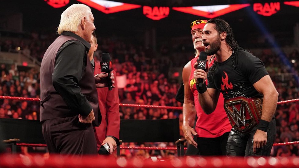 Ric Flair criticizes Seth Rollins for being scared after being