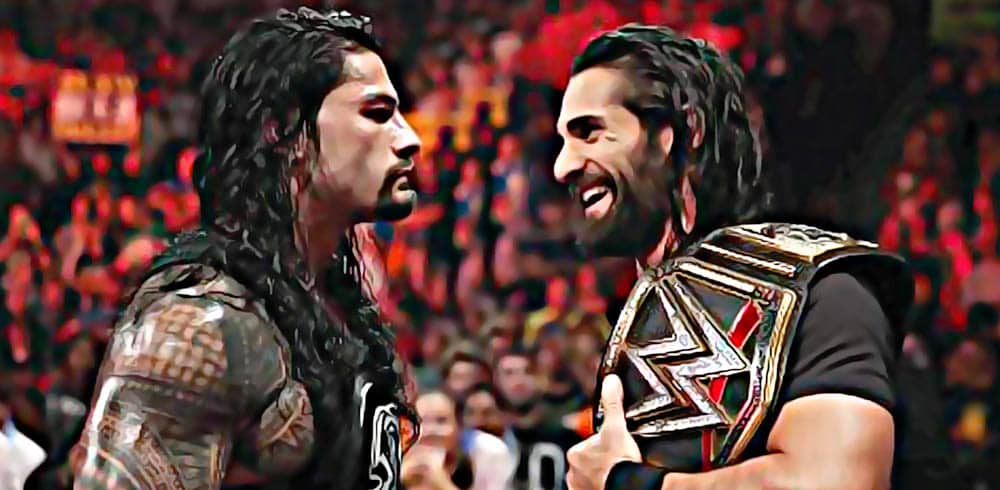 Roman Reigns and Seth Rollins met at the end of