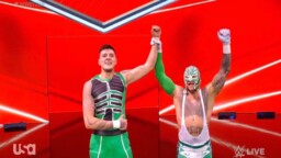 The Mysterios advance to the tournament final alongside Street Profits on RAW