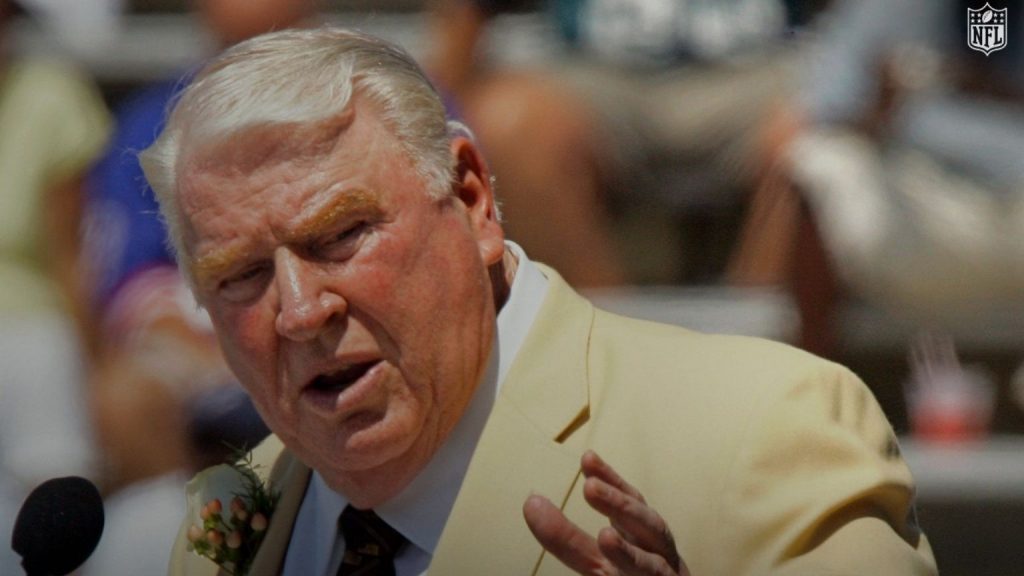 The NFL mourns the death of the historic John Madden
