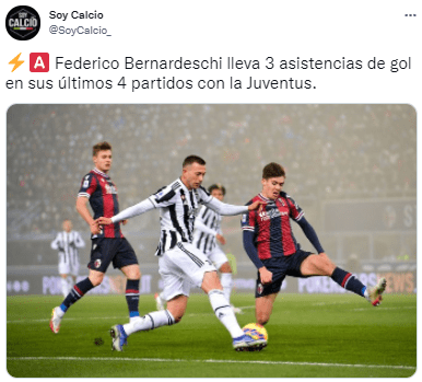 The key to the goal Bernardeschis sensational assist in Juventus