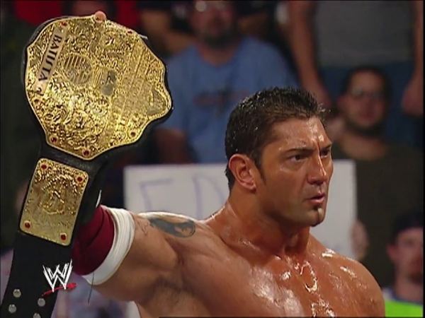 What happened to the WWE wrestler Batista This is what