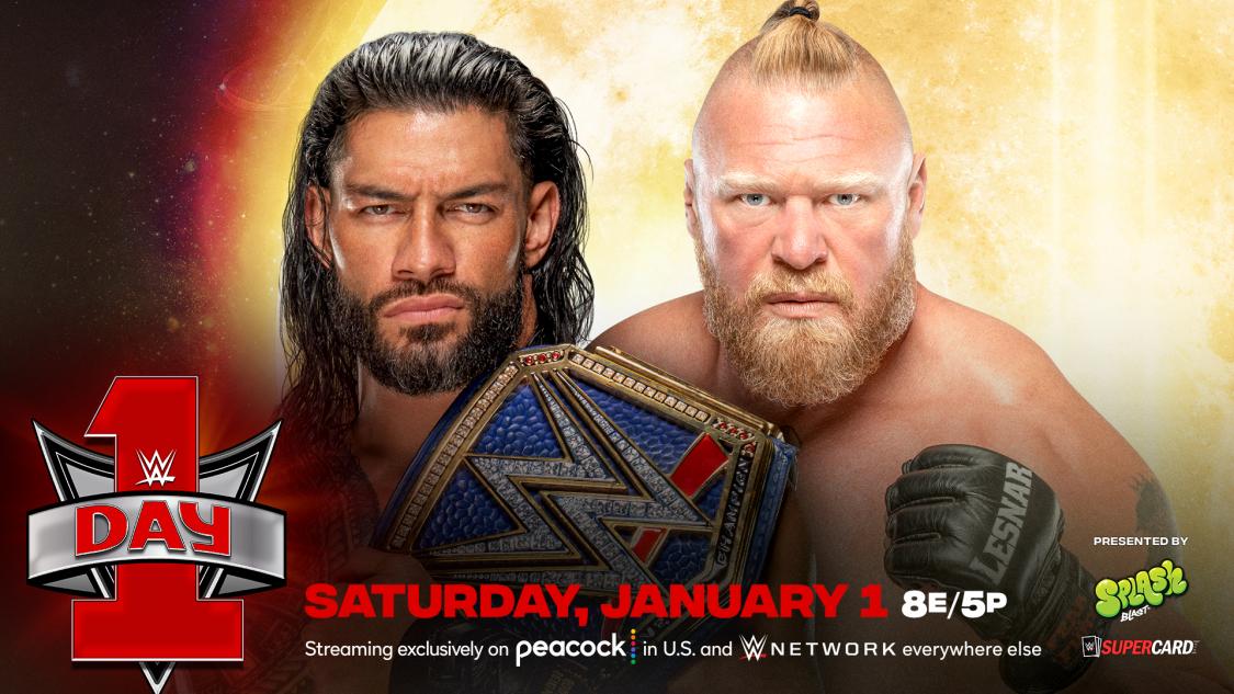 Roman Reigns vs. Brock Lesnar - WWE Day 1