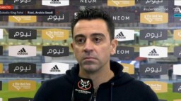 Xavi, angry for so many mistakes