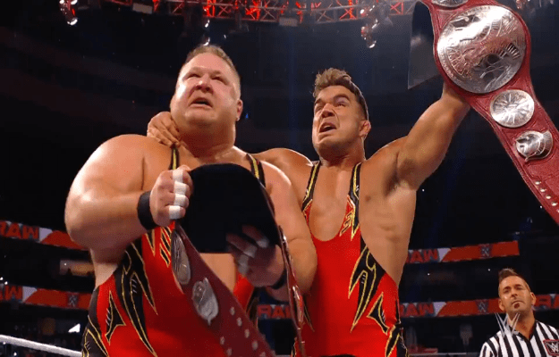 Alpha Academy defeat RK BRO for tag team titles on WWE