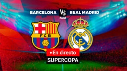 Barcelona - Real Madrid, the Classic of the Super Cup live |  Spanish Super Cup |  Mark