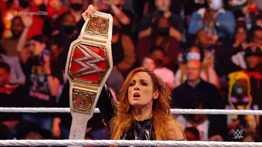 Becky Lynch retains the Raw Womens Championship on WWE Day