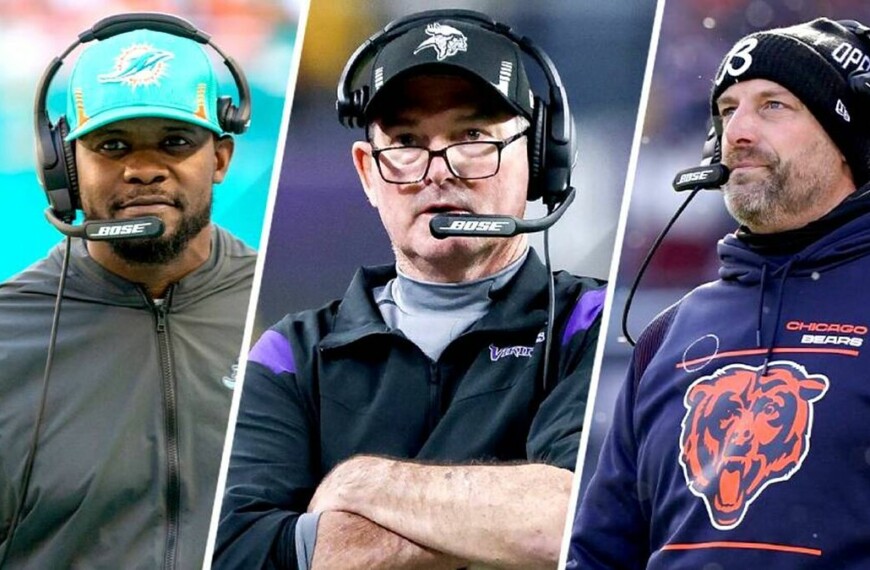 Black Monday in the NFL: Dolphins, Vikings and Bears cut their coaches
