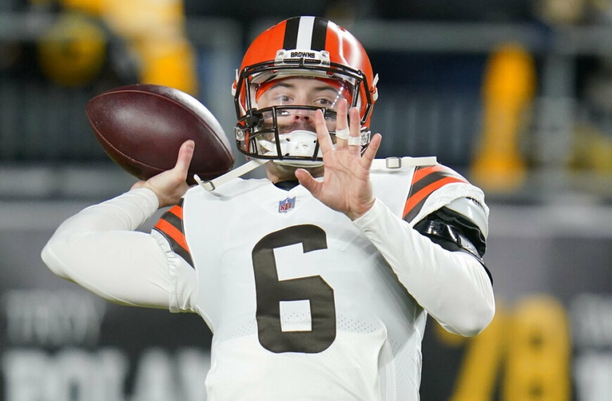 Browns expect Baker Mayfield to be their starting QB in 2022
