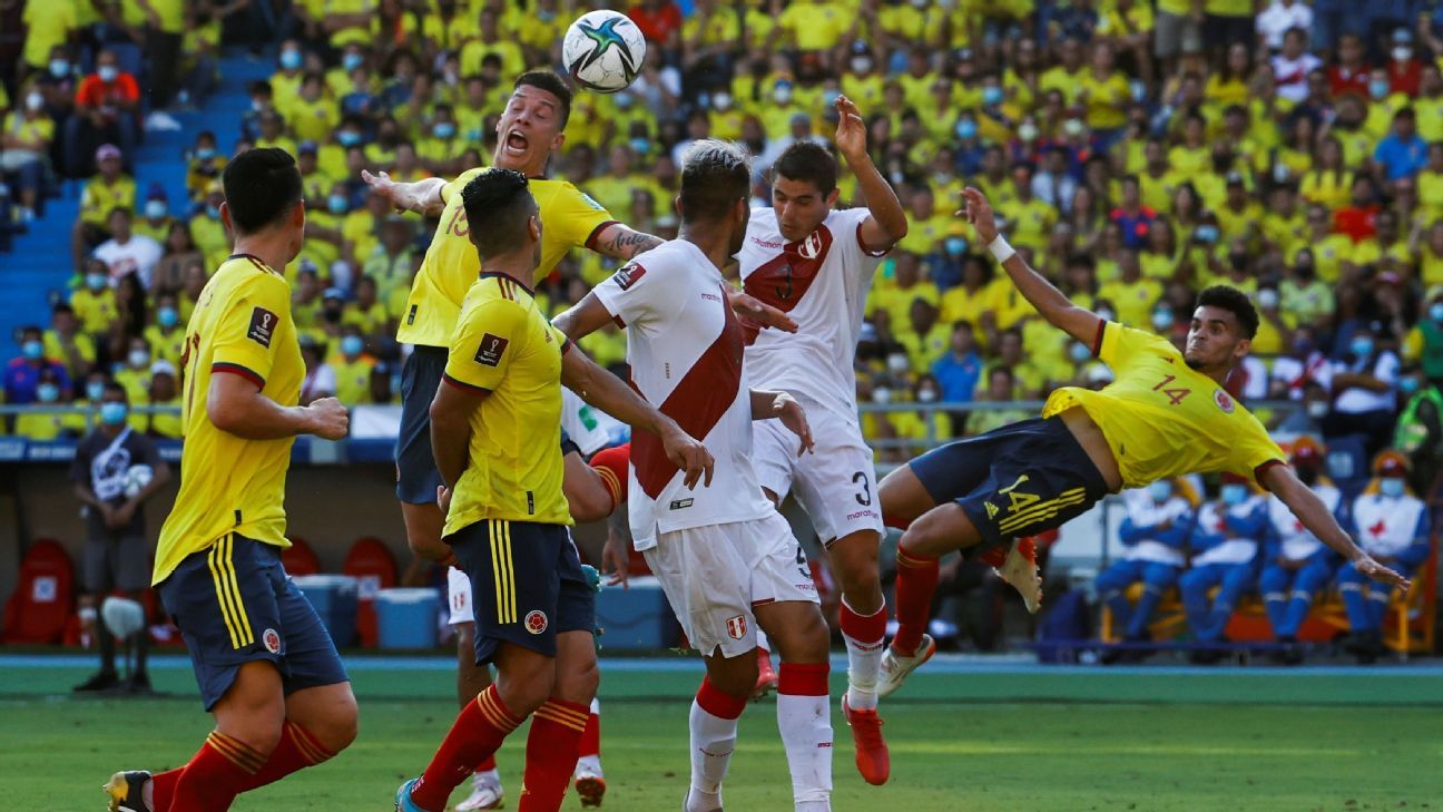 Colombia vs Peru Match Report January 28 2022