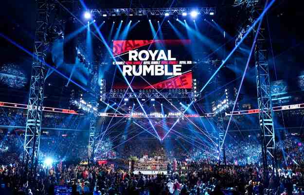 Ex WWE star is in the stadium where the Royal Rumble