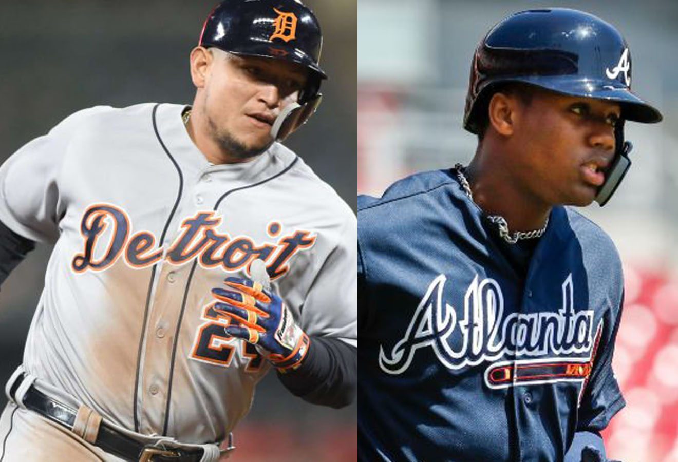In his first 395 games Miguel Cabrera vs Ronald Acuna