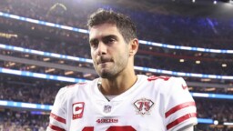 Jimmy Garoppolo on last game: We'll see what will happen in the next few weeks