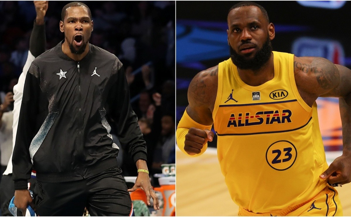 LeBron James and Kevin Durant captains The steps to follow