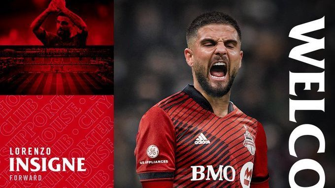 MLSs Toronto FC announces signing of Insigne but will arrive