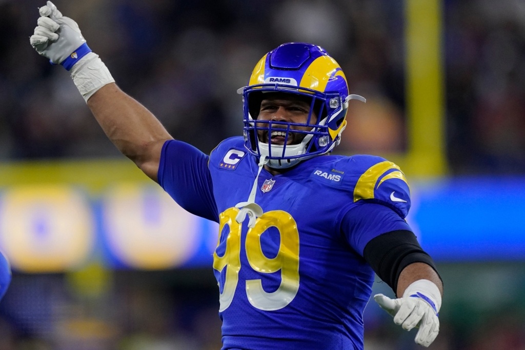 NFL Rams Motivator Aaron Donald Ready for Conference Final
