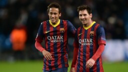 Neymar remembers when he cried in the Barcelona dressing room and doesn't forget what Messi told him