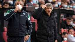 Pellegrini charges against the grass in Vallecas: "It seems to me a lack of respect for the show"