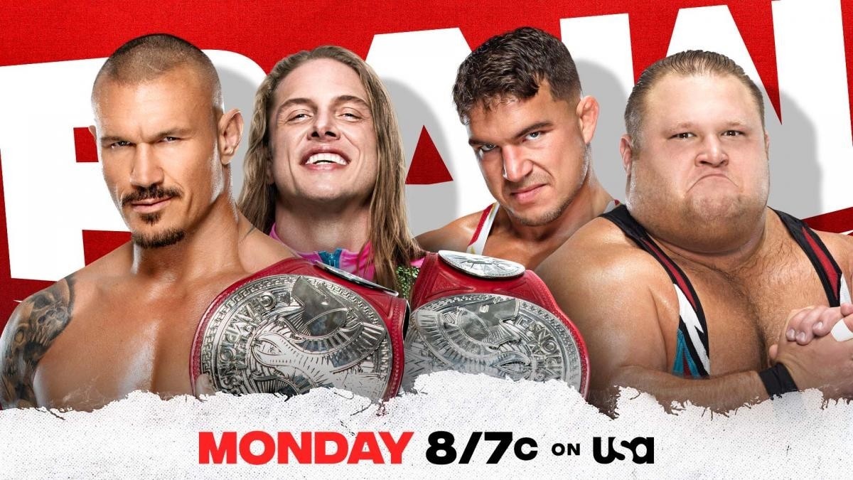 Previous WWE Monday Night Raw January 10 2022