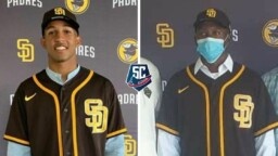 San Diego signed PAIR OF CUBAN PROSPECTS at bargain price
