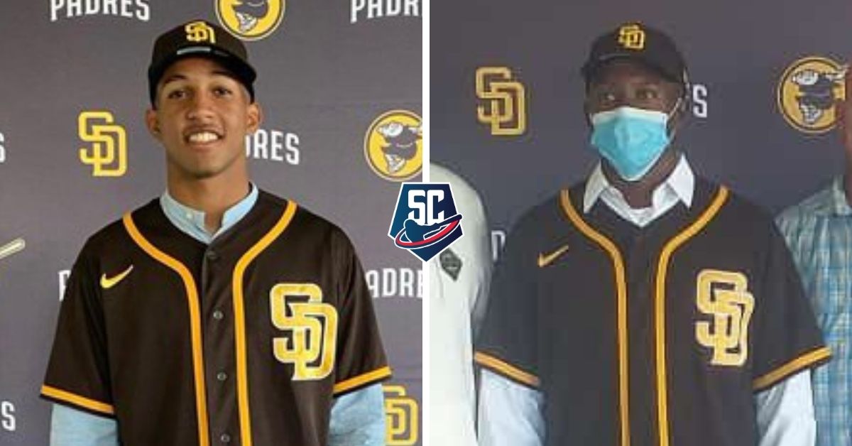 San Diego signed PAIR OF CUBAN PROSPECTS at bargain price