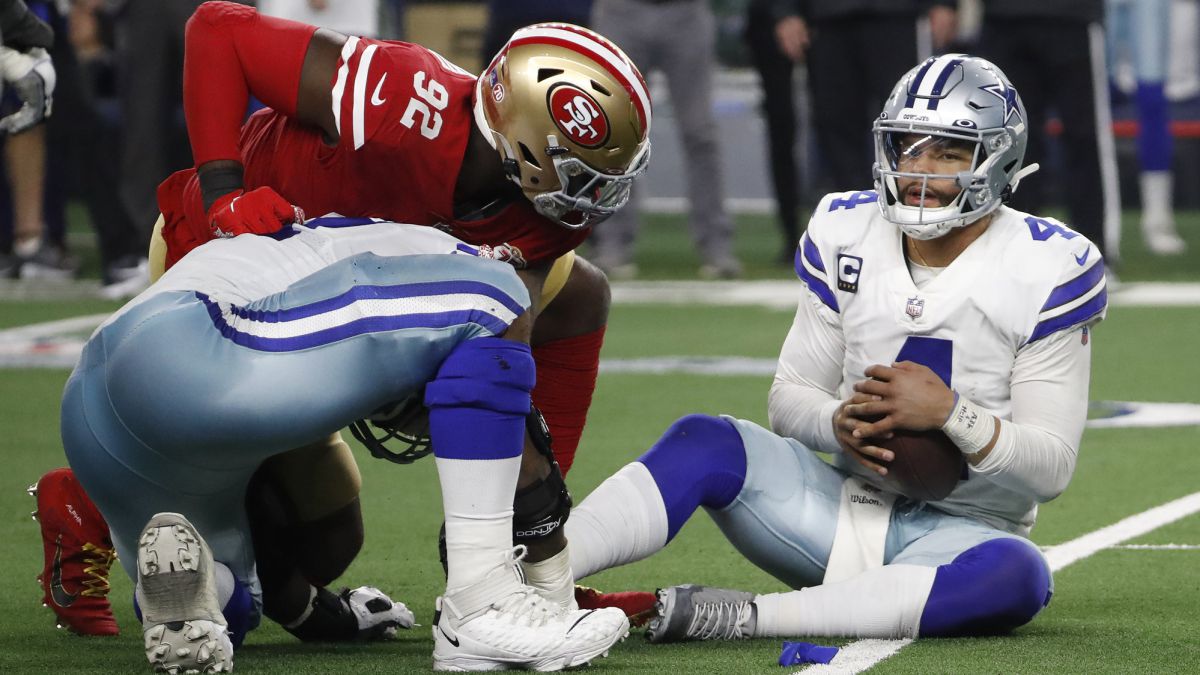 The 49ers defeat the Cowboys and advance to the divisional