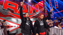 The Hurt Business and The Usos attack Seth Rollins and Bobby Lashley on WWE RAW
