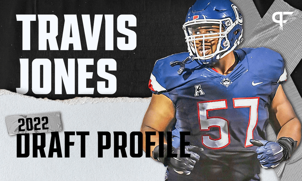 Travis Jones Connecticut DT NFL draft scouting report