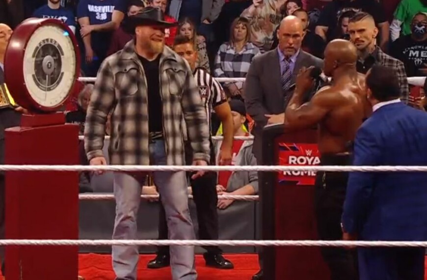 WWE RAW: Brock Lesnar and Bobby Lashley had a terrible confrontation