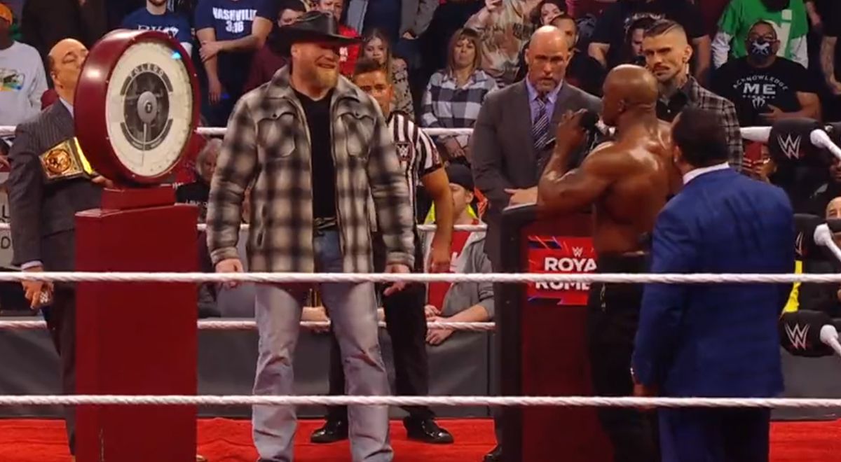 WWE RAW Brock Lesnar and Bobby Lashley had a terrible