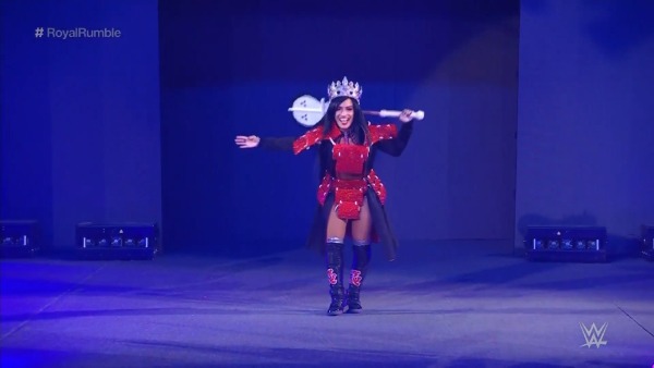 WWE Royal Rumble Zelina Vega Naruto Madara Uchiha cosplay