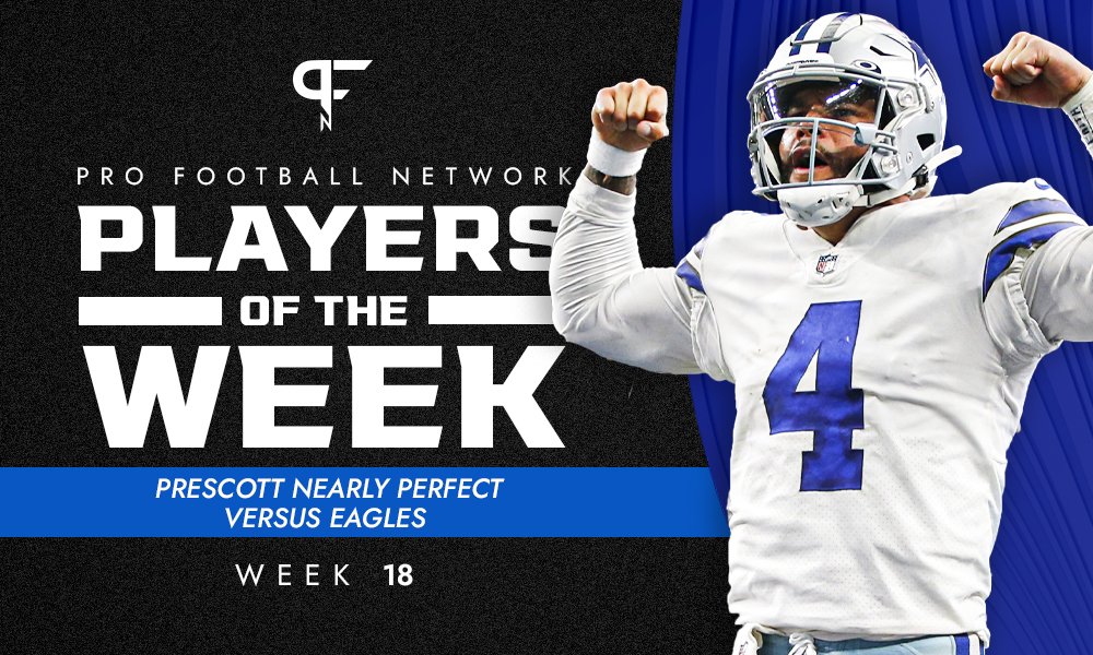 Week 18 NFL Player of the Week Prescott Penny and