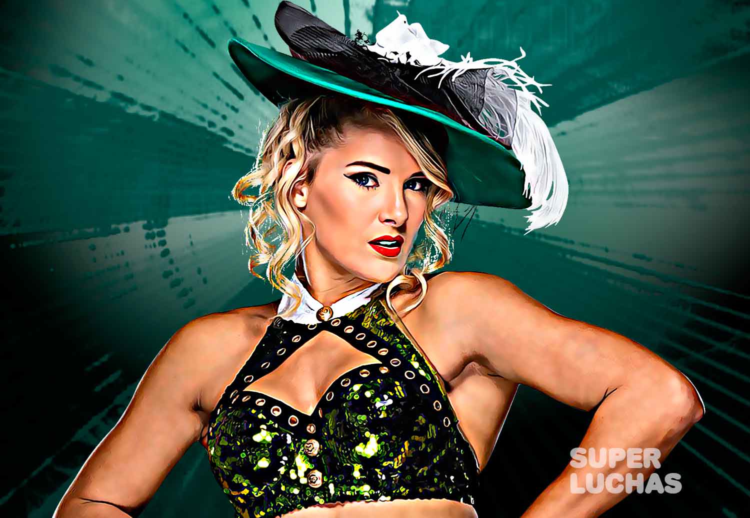 1643920265 Lacey Evans shows how she is physically to return to