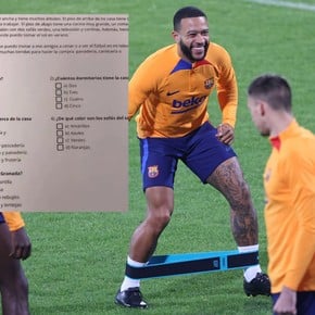 Depay studies how to earn a place at Barsa