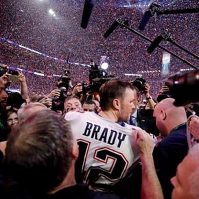 The impressive 13 records with which Brady retired