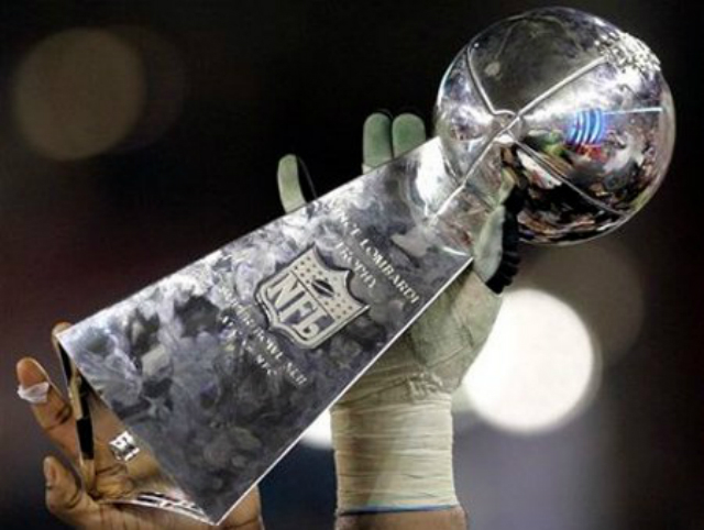 Vince Lombardi Trophy for the winner of the Super Bowl