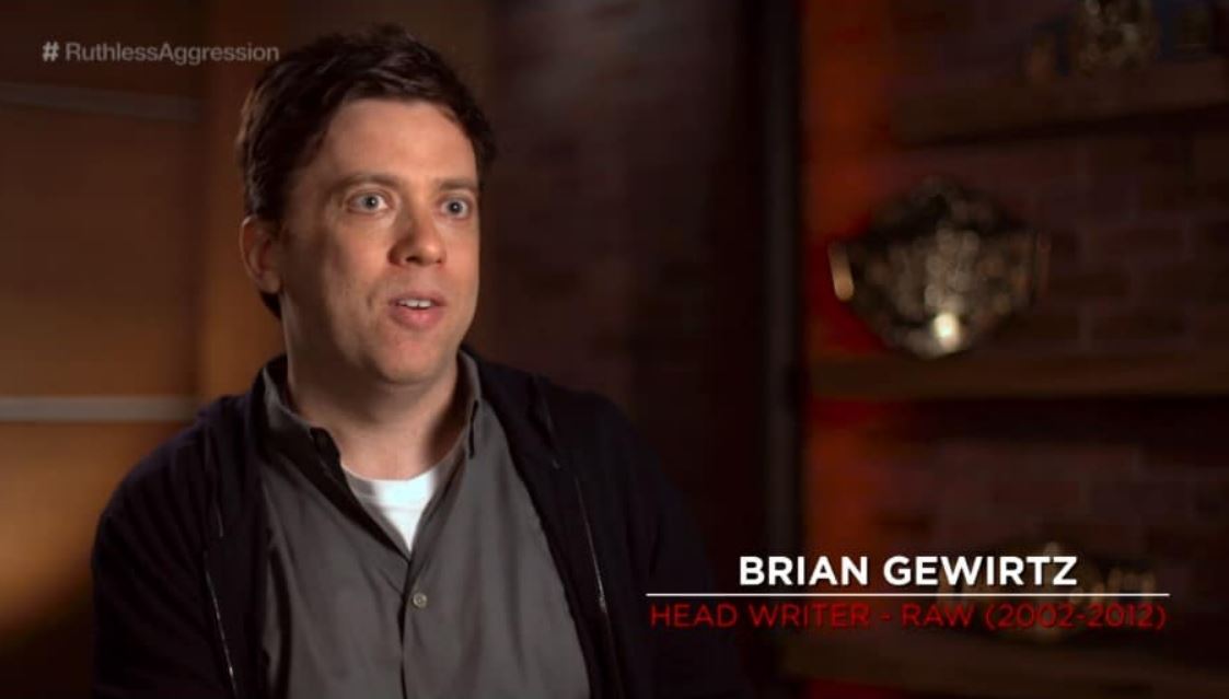 Brian Gewirtz, Raw's chief writer from 2002 to 2012 / WWE