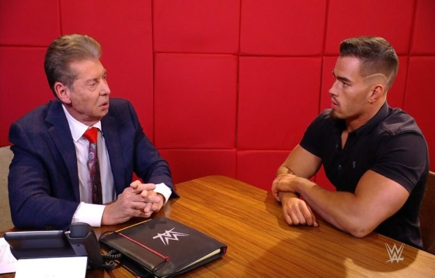 Reason why Austin Theory appears in segments with Vince McMahon in WWE - Wrestling Planet